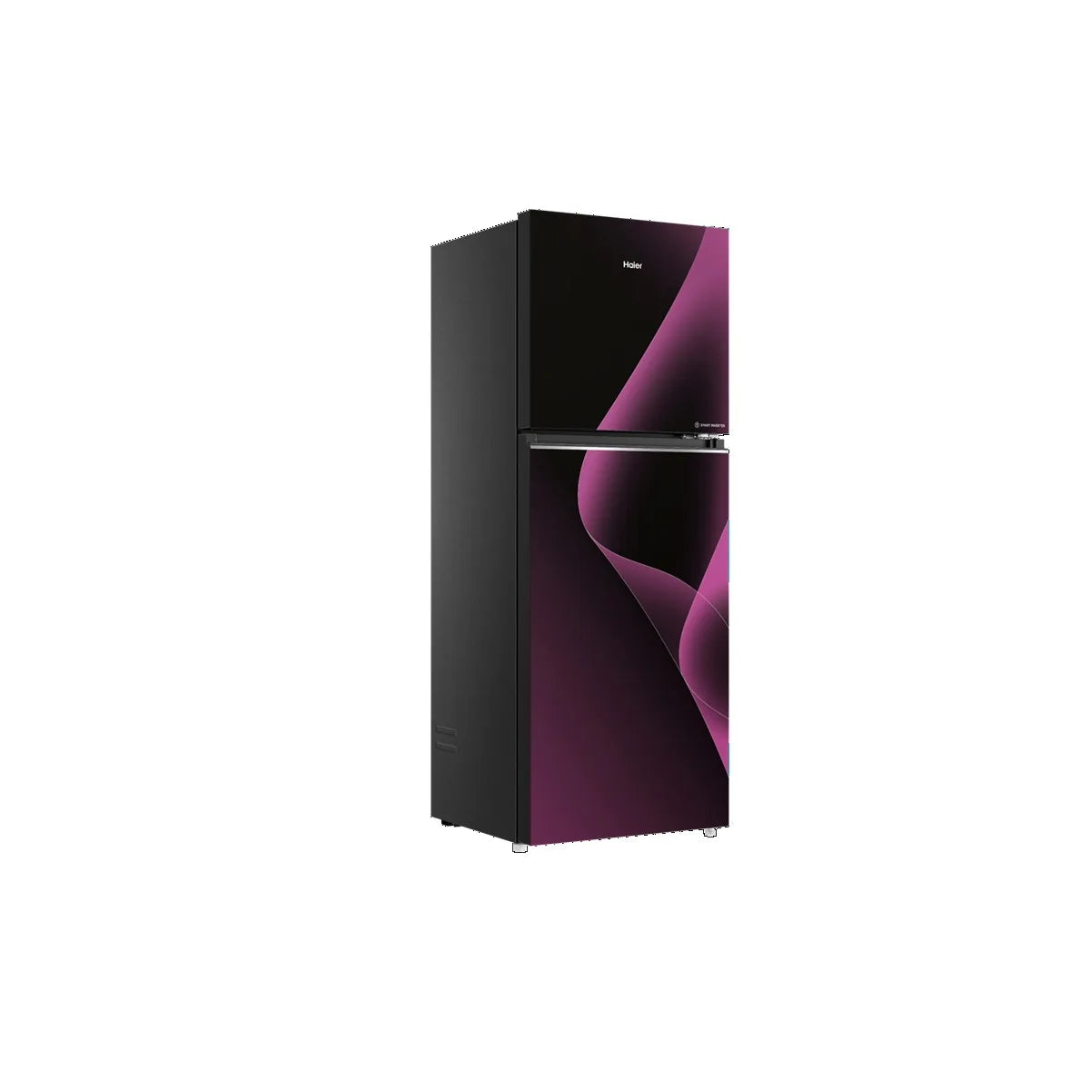 Haier HRF-458IPPA Smart Inverter Refrigerator – Purple angle view