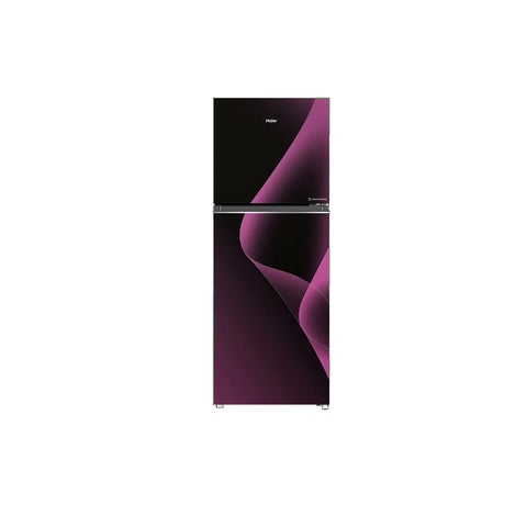 Haier HRF-458IPPA Smart Inverter Refrigerator – Purple front view