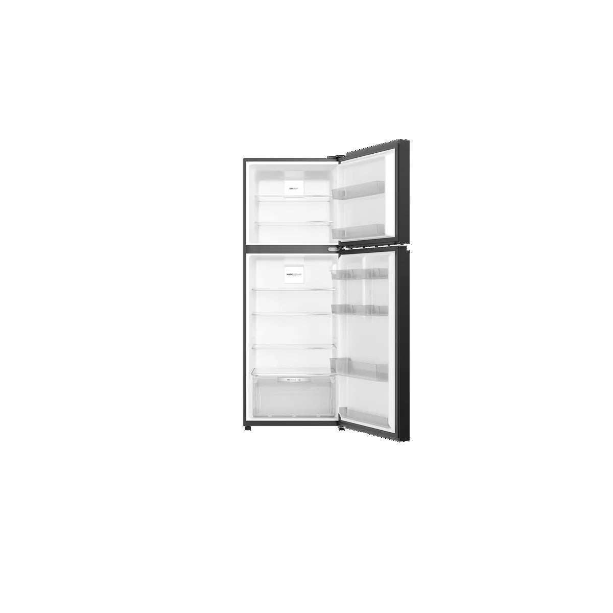 Haier HRF-458IPPA Smart Inverter Refrigerator – Purple interior view