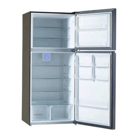 Haier HRF-538EPB E-Star Glass Door Refrigerator – Black Glass interior view