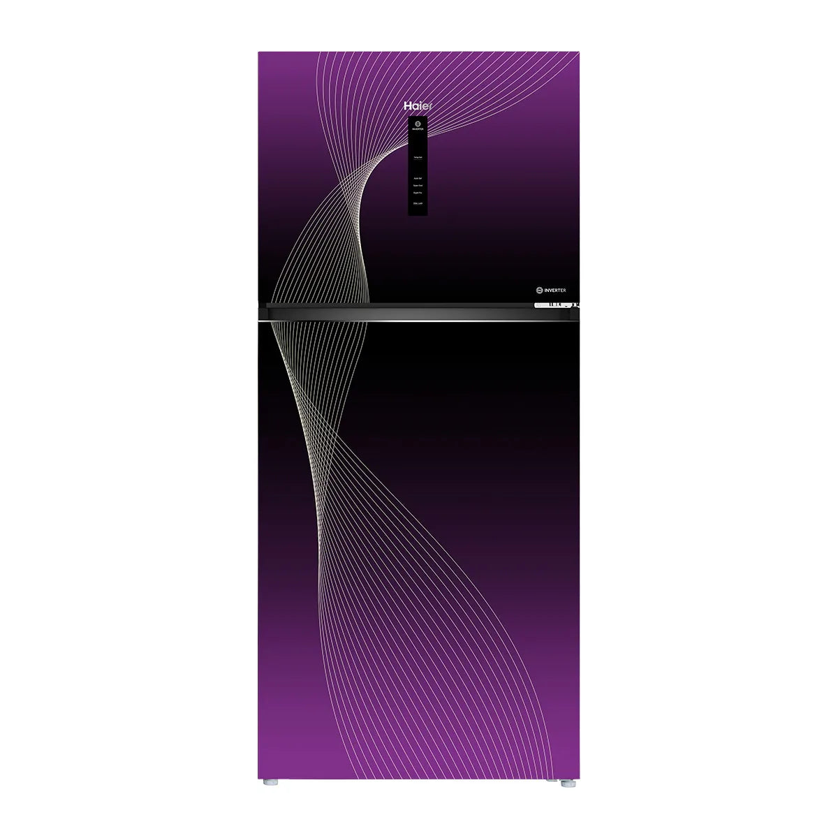 Haier HRF-538IFPA Digital Inverter HCS Refrigerator – Purple front view