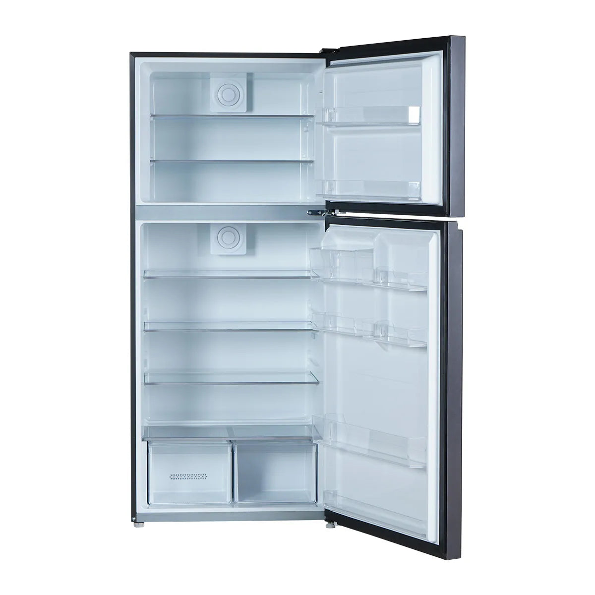 Haier HRF-538IFPA Digital Inverter HCS Refrigerator – Purple interior view