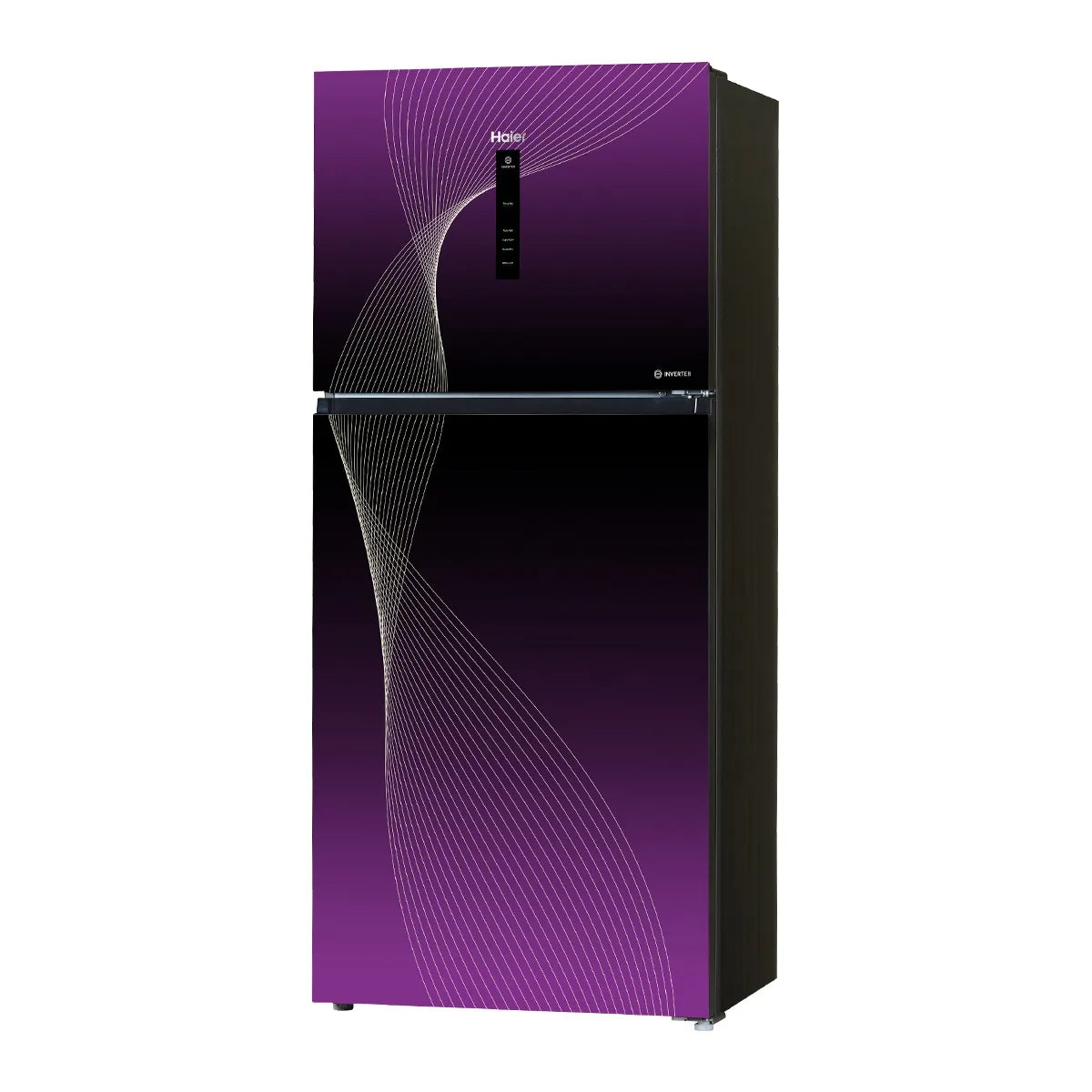 Haier HRF-538IFPA Digital Inverter HCS Refrigerator – Purple open view