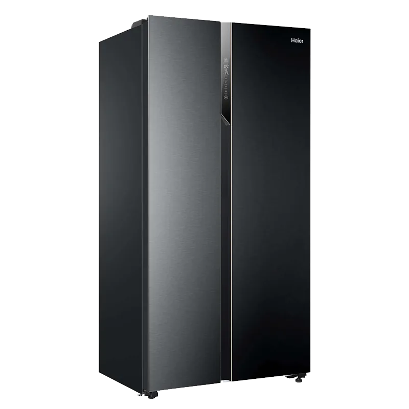 Haier HRF-622IBS Side-by-Side Inverter Refrigerator angle view