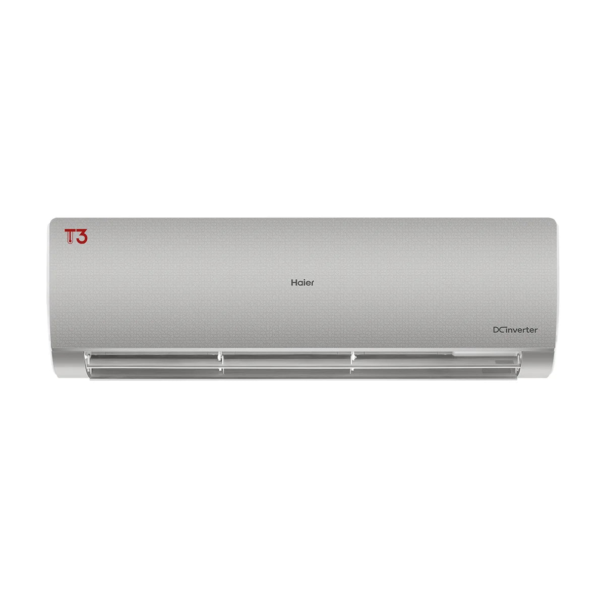 Haier HSU-13HFS/013WDC(S)-T3 Pro 1 Ton Silver front view
