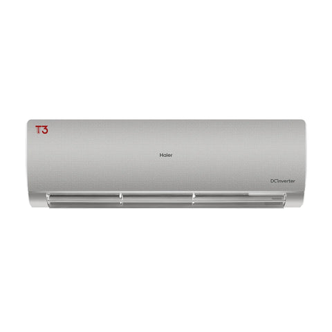Haier HSU-13HFS/013WDC(S)-T3 Pro 1 Ton Silver front view