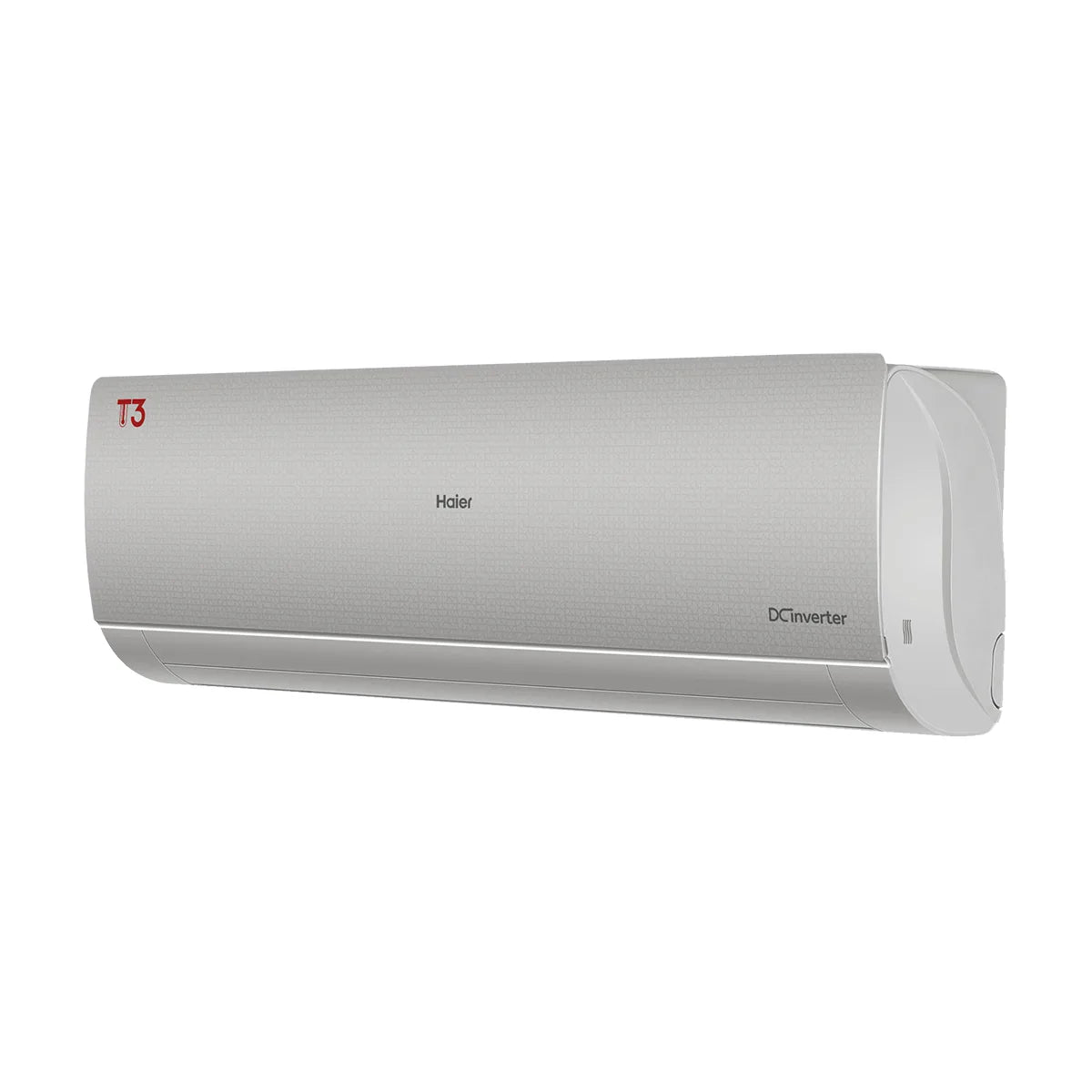 Haier HSU-13HFS/013WDC(S)-T3 Pro 1 Ton Silver side view