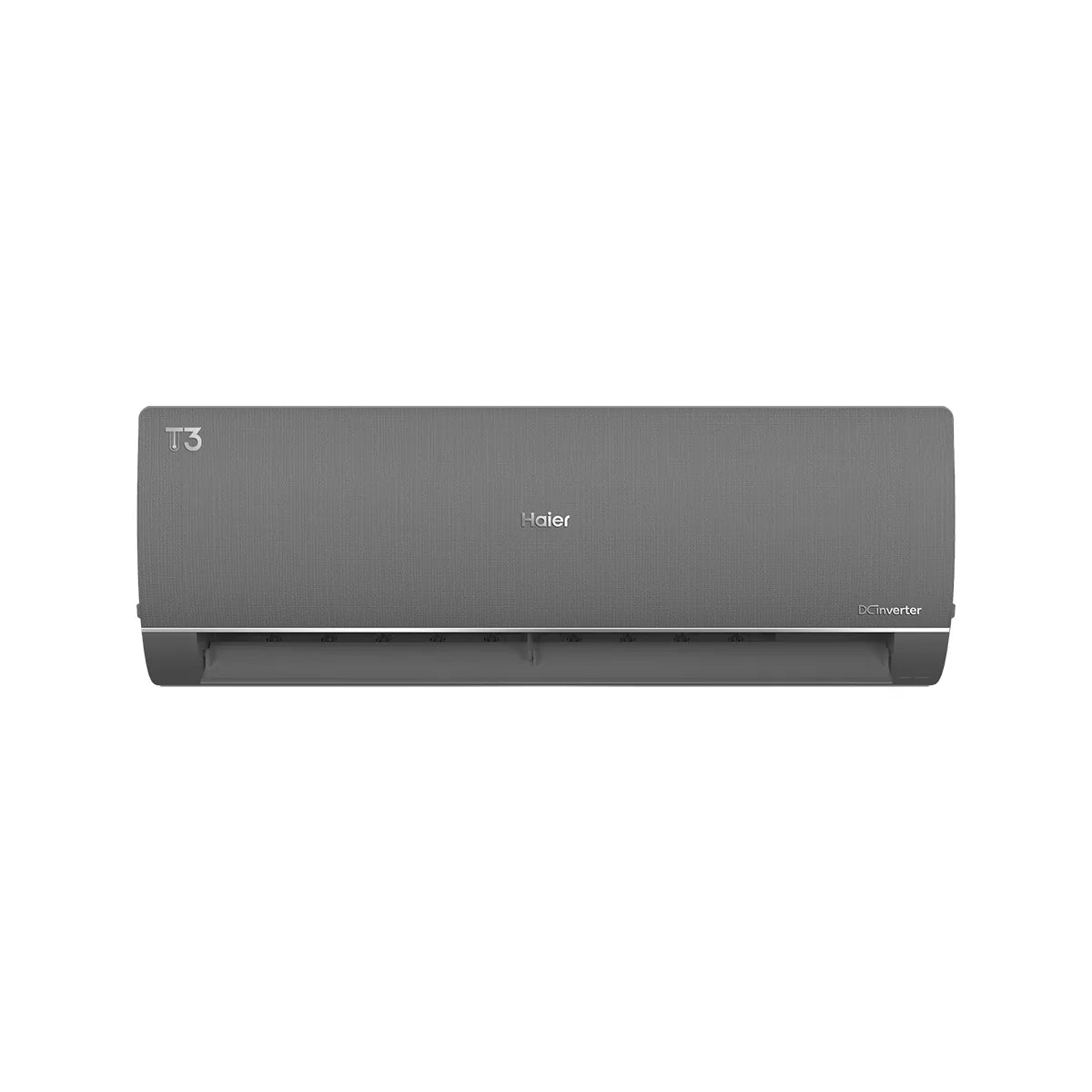 Haier HSU-14HFTEX DG T3 1.25 Ton Inverter AC Grey Dark Grey detail view