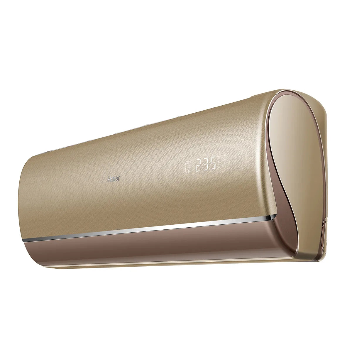 Haier HSU-20HJ/023WDC(G)-T3 1.5 Ton Purifier Inverter Split AC Golden side view