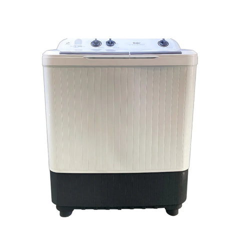 Haier HTW 130-178E 13KG Semi Automatic Twin Tub Washing Machine - front view