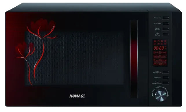 Homage HDG-282B 28L microwave oven, view 2 | Homage HDG-282B 28L Microwave Oven | ShandaarBuy