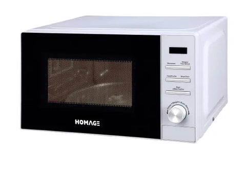 Homage HDSO-2018W 20L microwave oven, view 2 | Homage HDSO-2018W 20L Microwave Oven | ShandaarBuy