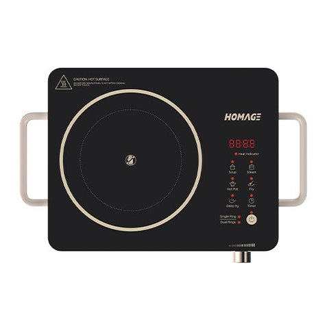 Homage HHP-220DB0 Hot Plate — front view | Homage HHP-220DB0 Ceramic Hot Plate | ShandaarBuy