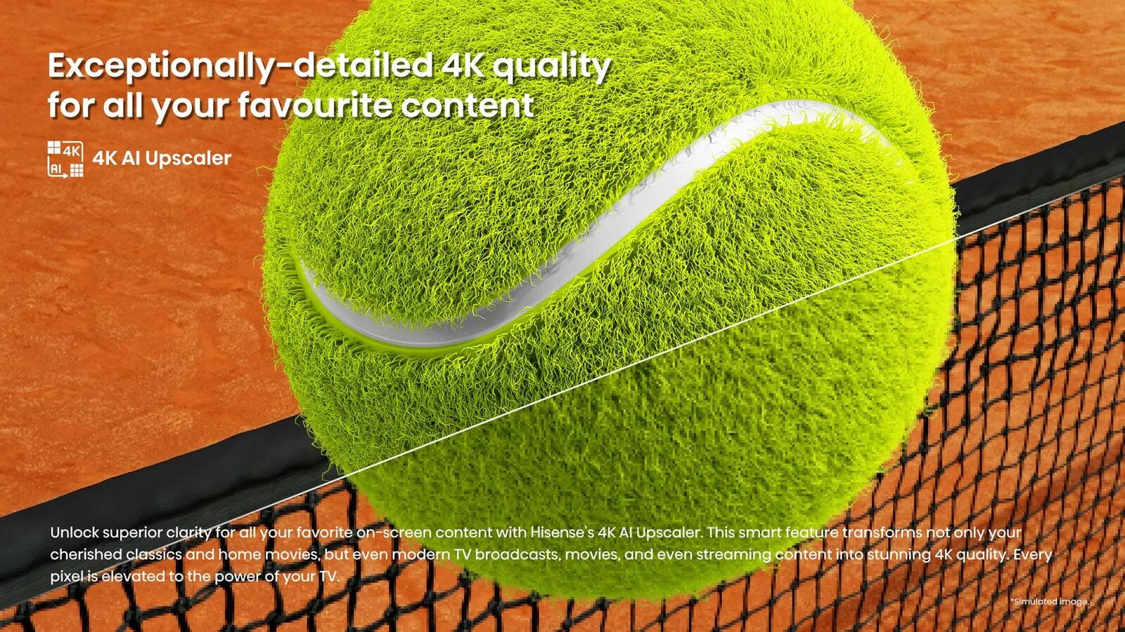 Hisense 55" 55A6Q 4K VIDAA LED TV product image