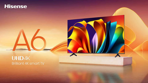 Hisense 55" 55A6N 4K Google LED TV front view