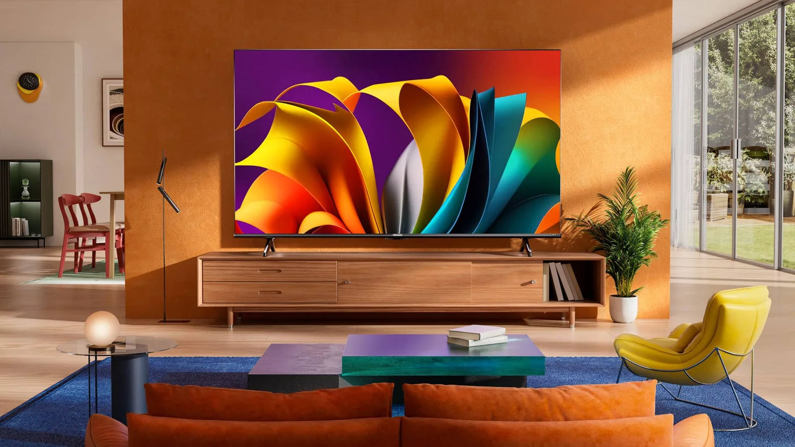 Hisense 55" 55A6Q 4K VIDAA LED TV angle view