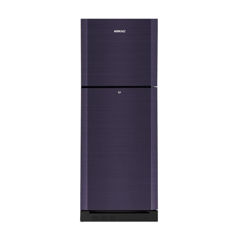 Homage HRF-47552 New Star VCM 15 Cu Ft Refrigerator – Black Purple front view