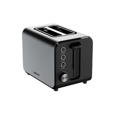 Homage HTT-902SSB0 Toaster — front view | Homage HTT-902SSB0 SS Toaster (Manual & Touch Control) | ShandaarBuy
