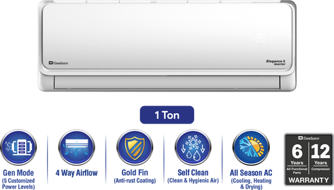 Elegance X 1 Ton Inverter Split AC