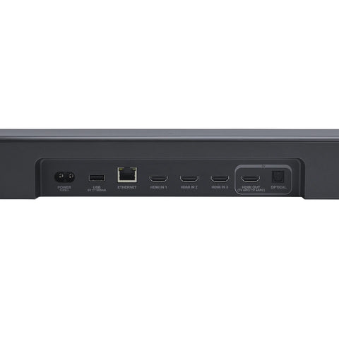 JBL Bar 1000MK2 7.1.4ch Dolby Atmos soundbar, connections