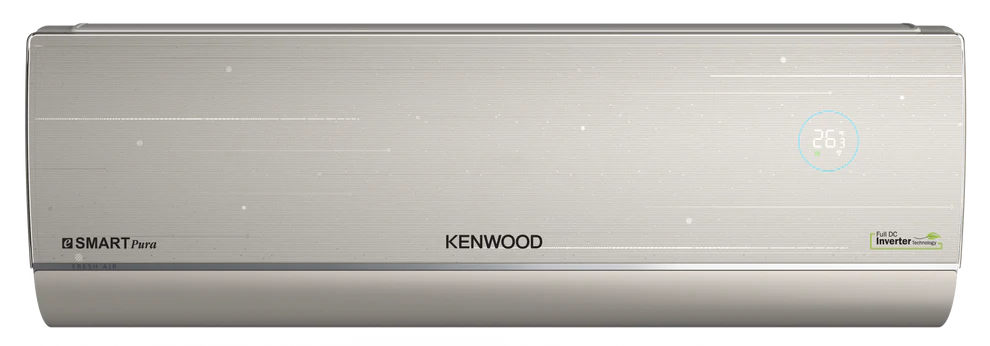 Kenwood KES-1272S E-Smart Pura 75 Percent T3 1 Ton Inverter Split AC front view price in Pakistan