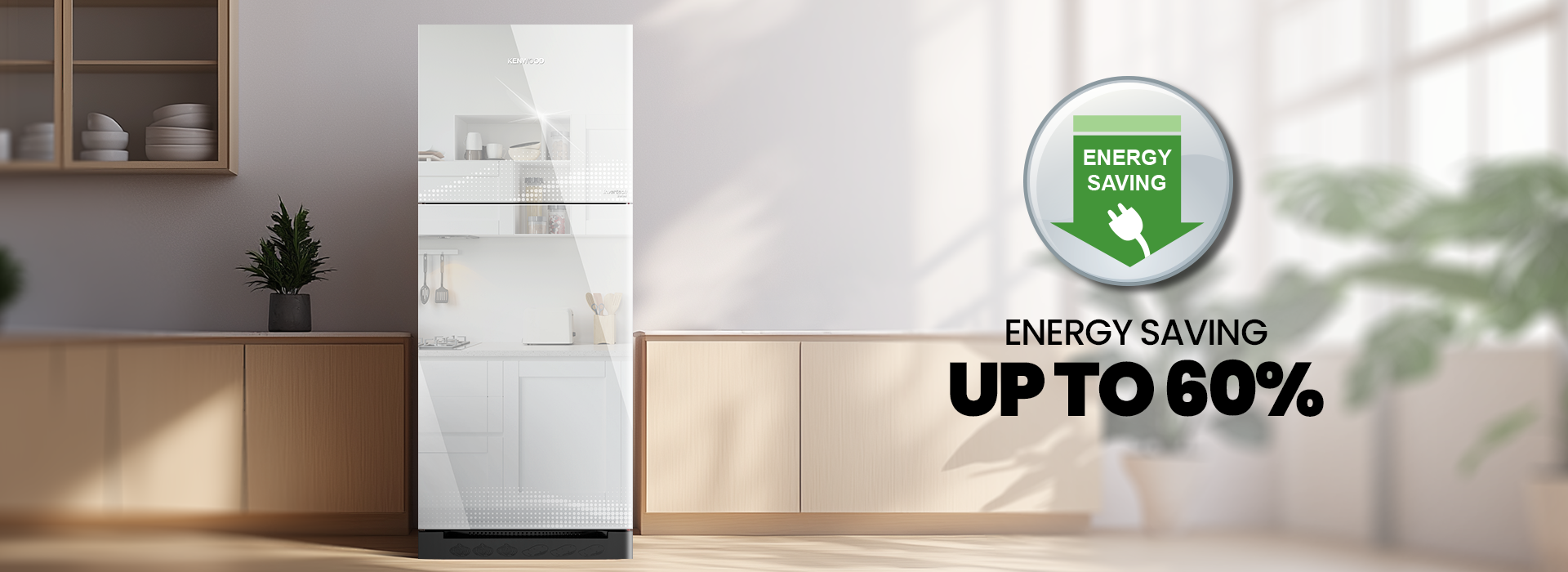 Kenwood KRF-26657 I VCM-Inverter 18 CUFT Refrigerator