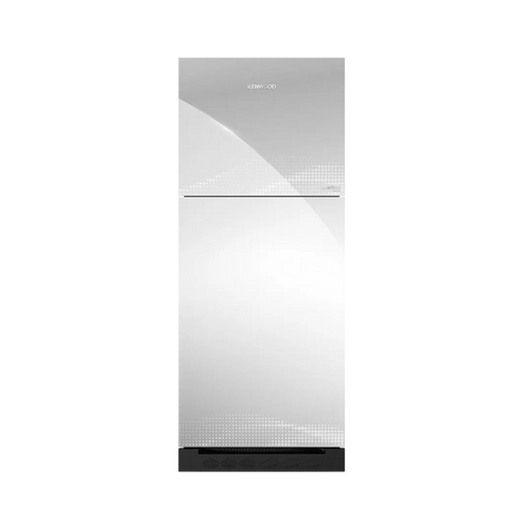 Kenwood KRF-26657 Inverter Glass Door 18 Cu Ft Refrigerator – Mirror front view