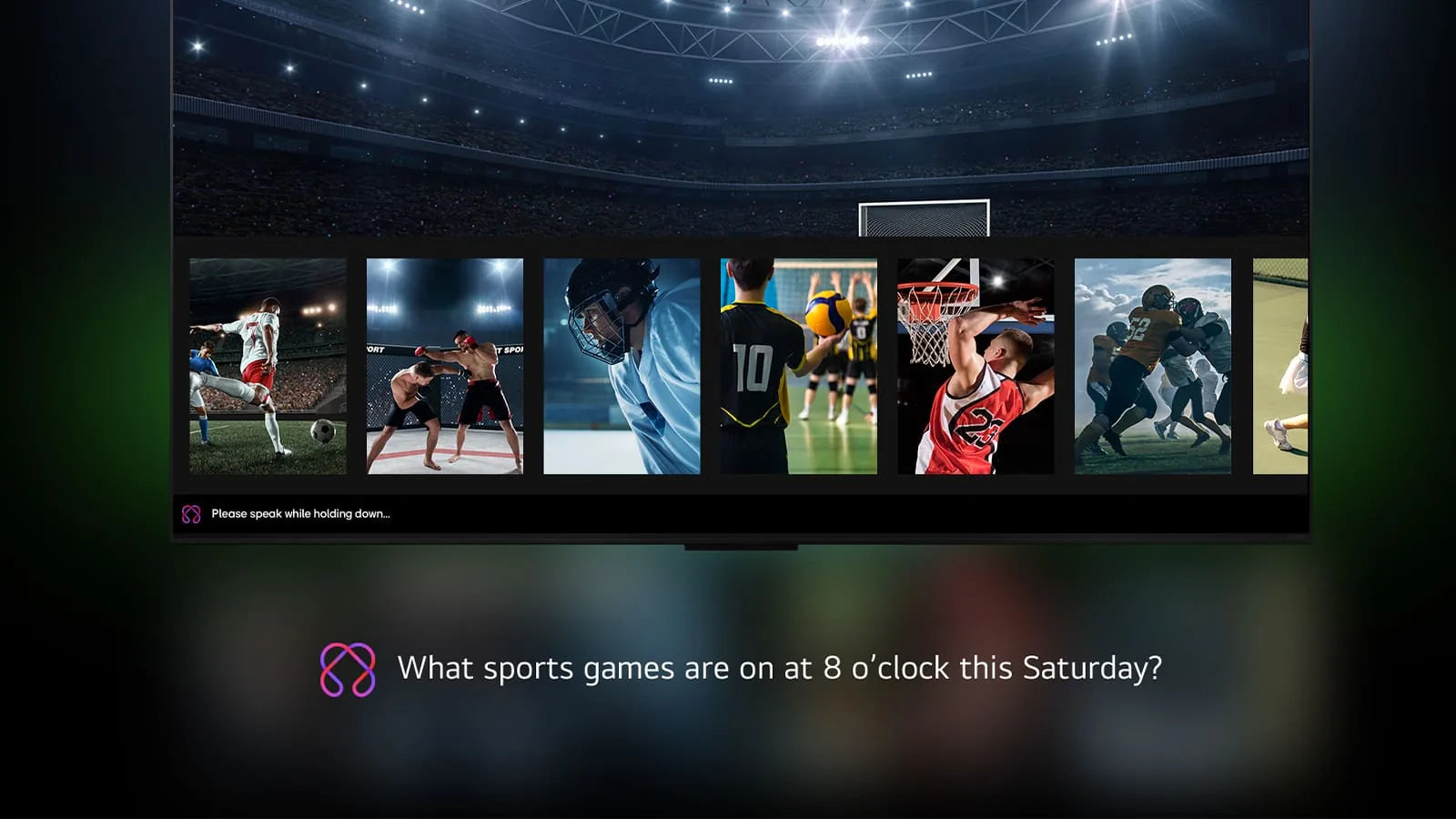 LG 75" 75NANO80ASA NanoCell AI 4K Smart TV angle view