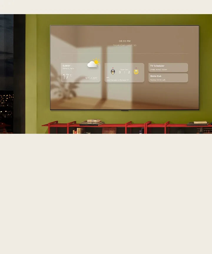 LG 75" 75NANO80ASA NanoCell AI 4K Smart TV lifestyle view
