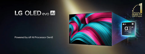 LG 83" OLED83C3PSA OLED evo C3 4K Smart TV front view