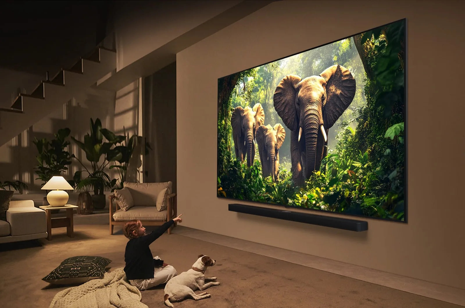 LG 86" 86QNED86ASA QNED evo AI MiniLED 4K Smart TV front view