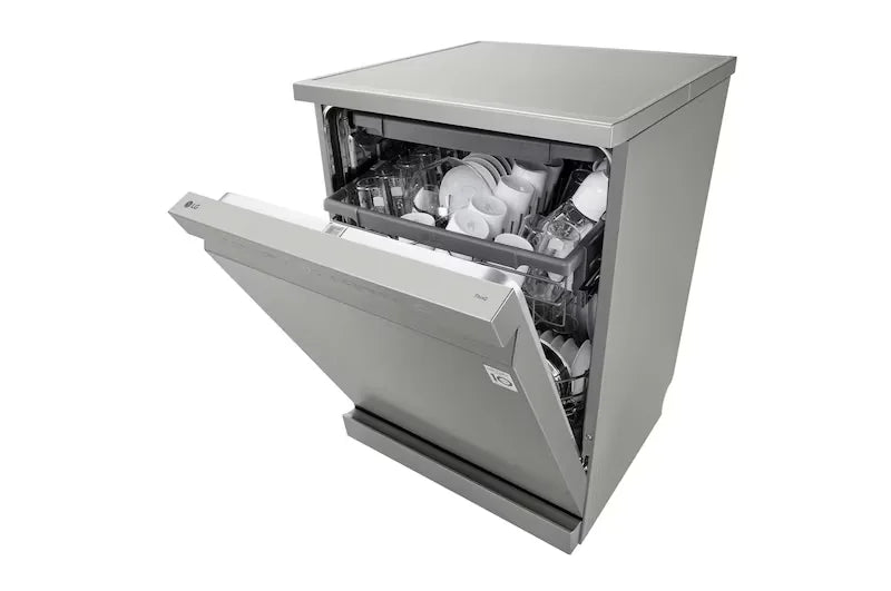 LG 14 Place Settings Dishwasher DBC513TSE - door open, angled view