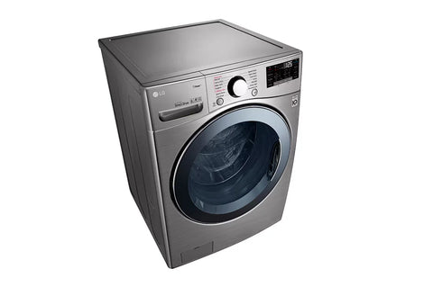 LG 24kg Front Load Washing Machine F0P3CYVDT - angled view