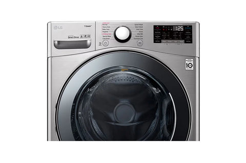 LG 24kg Front Load Washing Machine F0P3CYVDT - control panel close-up
