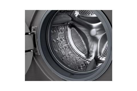 LG 8/5kg Front Load Washer Dryer F2V5PGPT2 - drum close-up