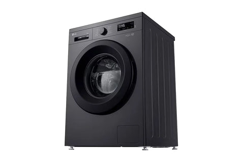 LG 9kg Front Load Washing Machine F2Y1VYP6J - angled view