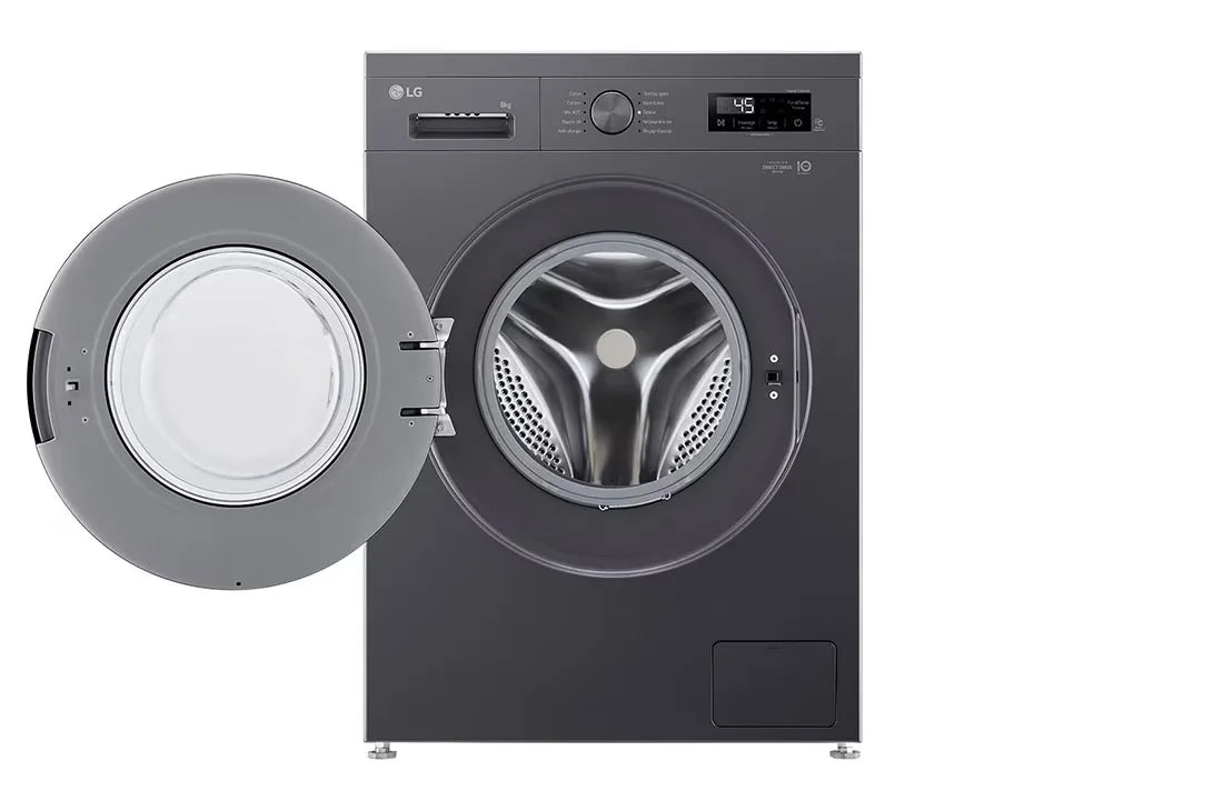 LG 9kg Front Load Washing Machine F2Y1VYP6J - door open