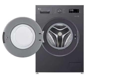 LG 9kg Front Load Washing Machine F2Y1VYP6J - door open