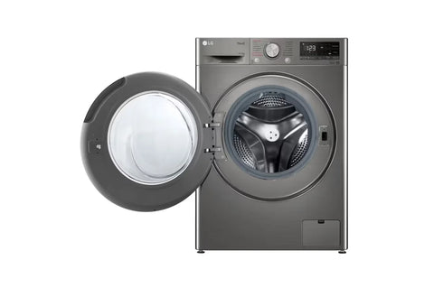 LG 11/7kg Front Load Washer Dryer F4V5EGP2P - door open