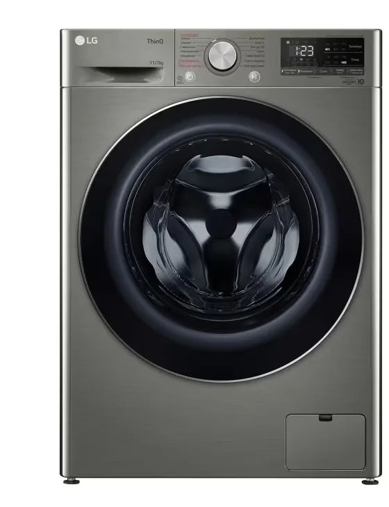LG 11/7kg Front Load Washer Dryer F4V5EGP2P - front view