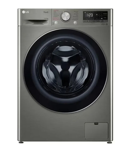 LG 11/7kg Front Load Washer Dryer F4V5EGP2P - front view