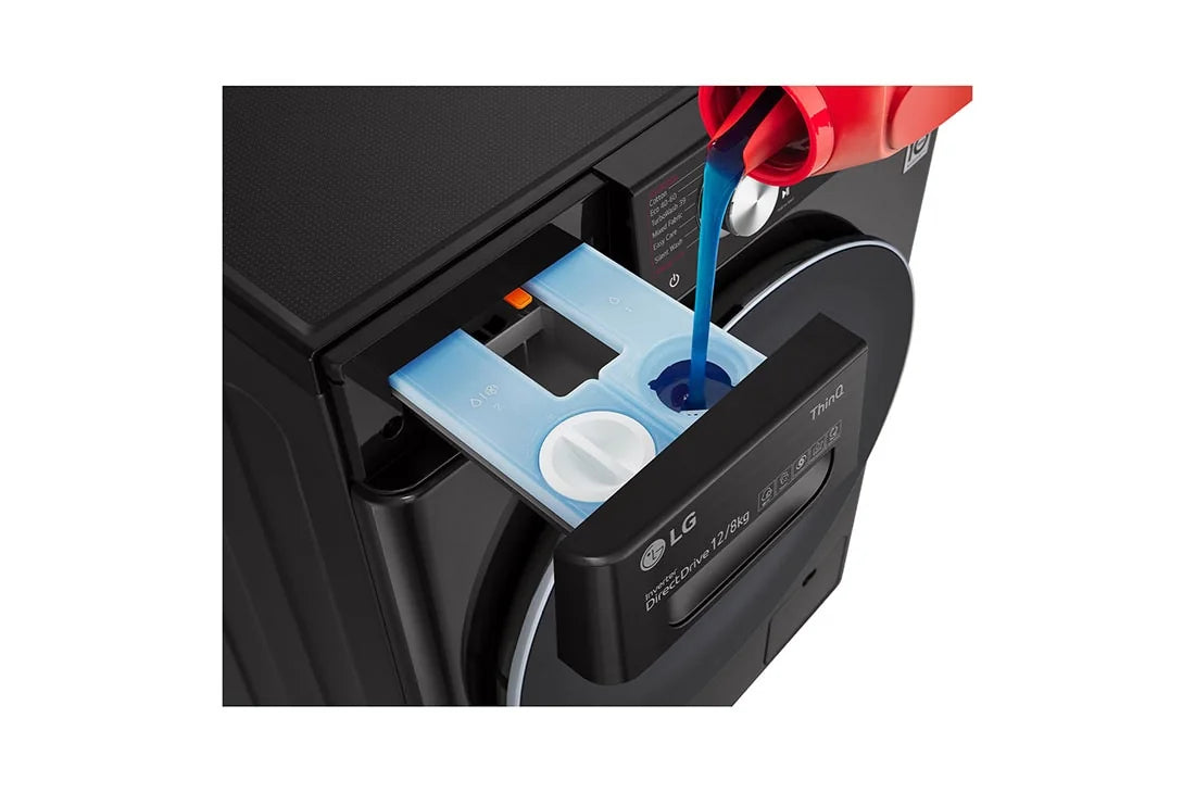 LG 12kg Front Load Washing Machine F4V9BWP2EE - detergent drawer