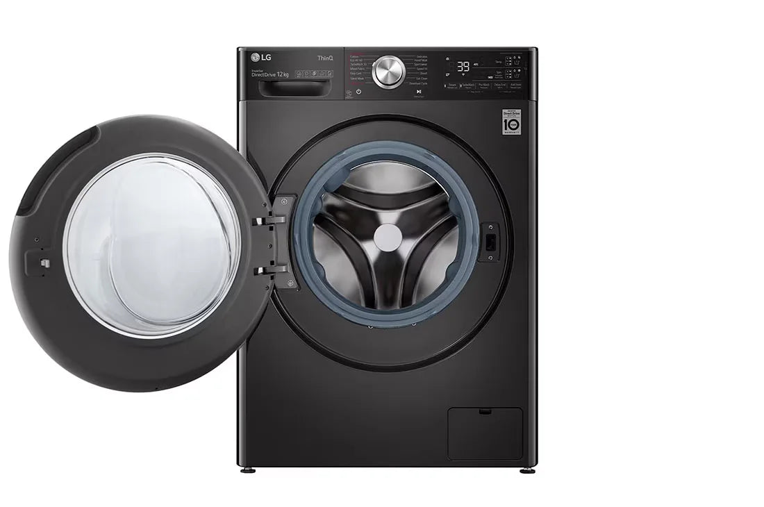 LG 12kg Front Load Washing Machine F4V9BWP2EE - door open