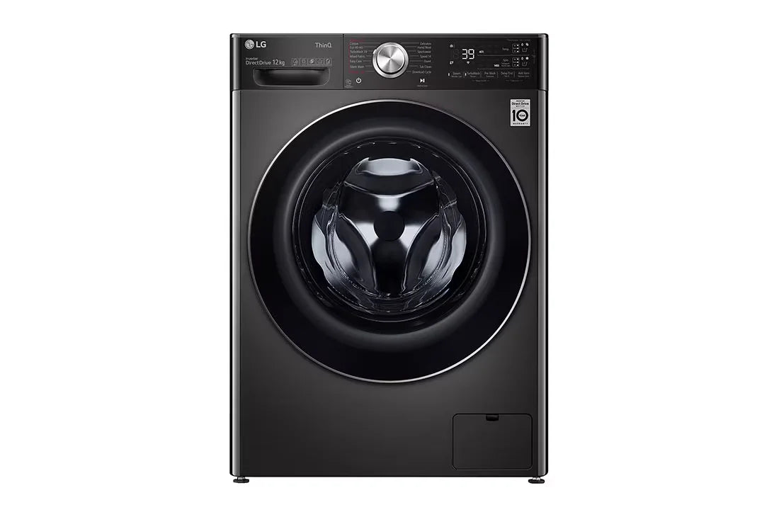 LG 12kg Front Load Washing Machine F4V9BWP2EE - front view
