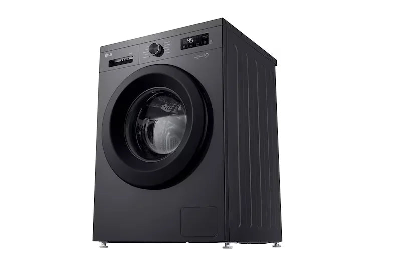 LG 9kg Front Load Washing Machine F4Y2VYPYJ - angled view