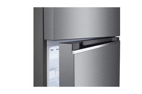 LG GN-B472PQMB 375L Top Mount Refrigerator – Dark Graphite Steel close up