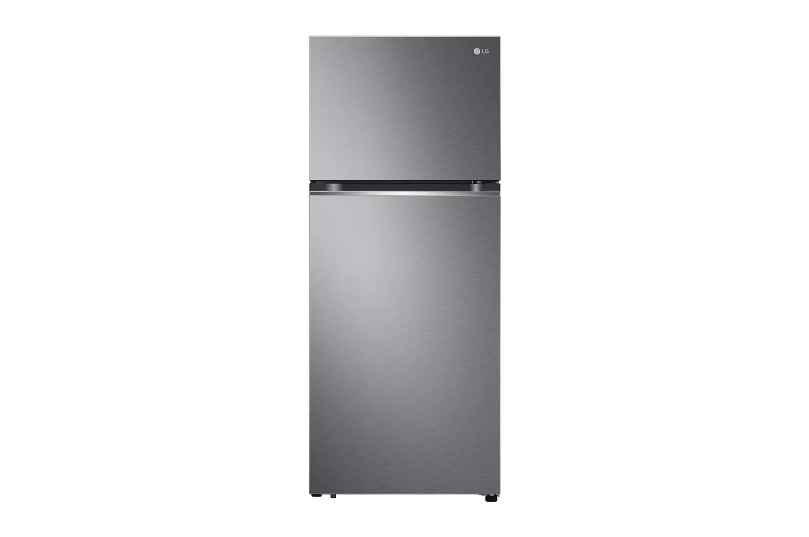 LG GN-B472PQMB 375L Top Mount Refrigerator – Dark Graphite Steel front view