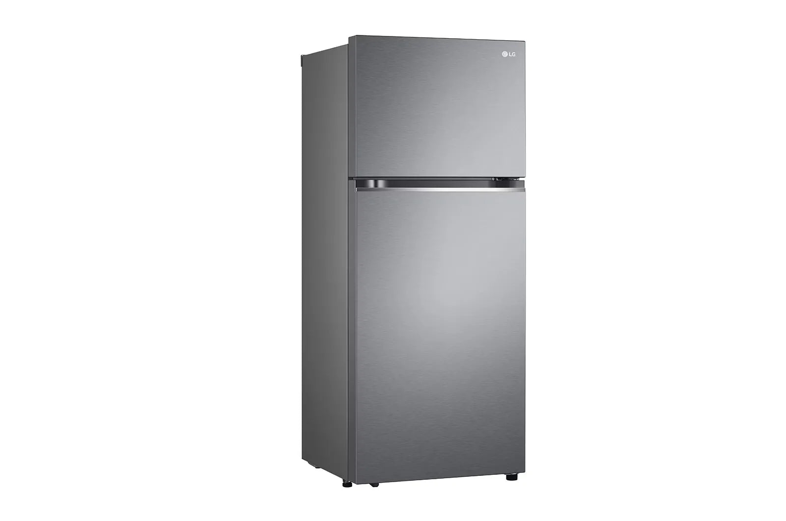 LG GN-B472PQMB 375L Top Mount Refrigerator – Dark Graphite Steel side view