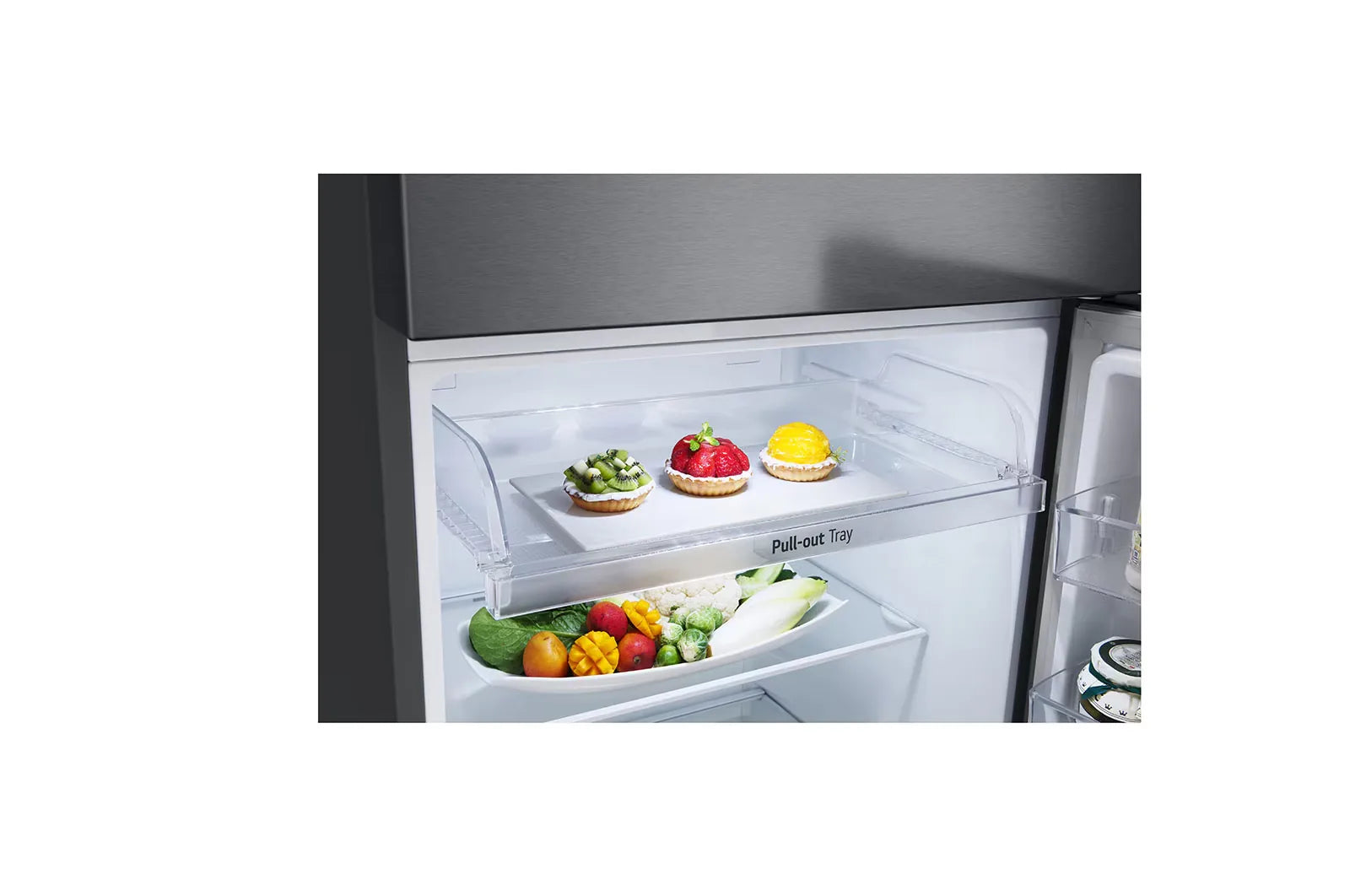LG GN-B472PQMB 375L Top Mount Refrigerator – Dark Graphite Steel view 10