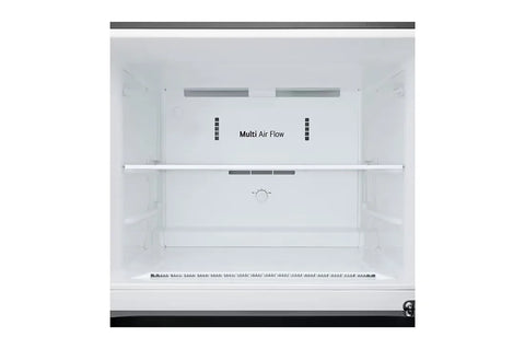 LG GN-R702SFAH 496L Top Mount Refrigerator – Platinum Silver open view